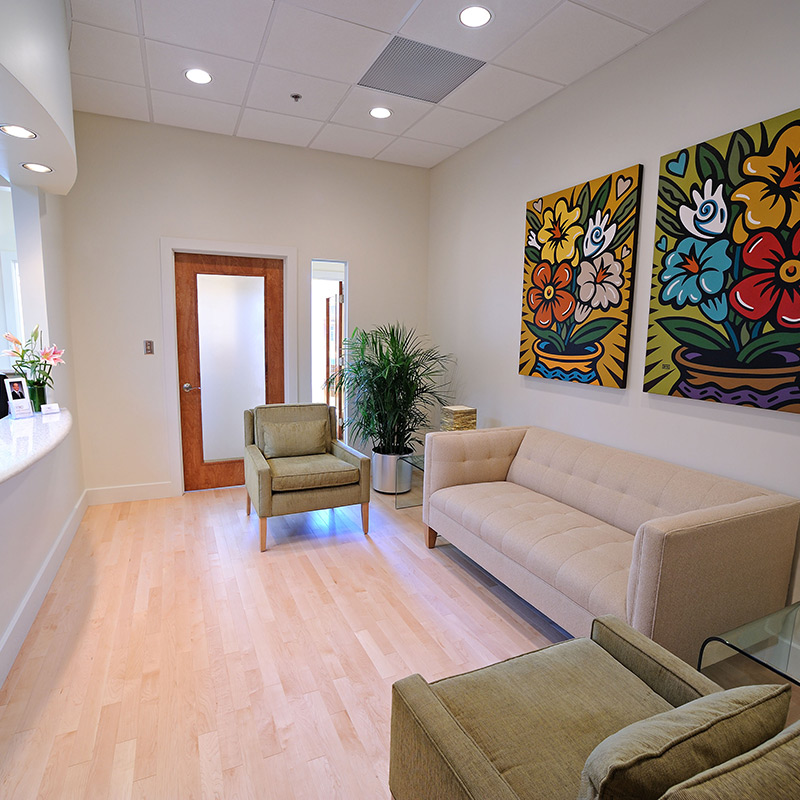 Reception area